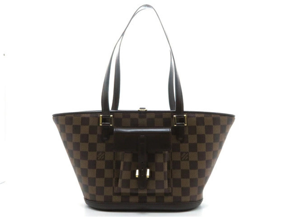 LOUIS VUITTON Manosque Handbag Damier